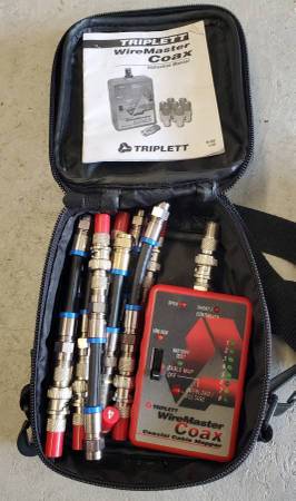 Coaxial Coax Mapper Wire Tone Tracer Triplett WireMaster 1