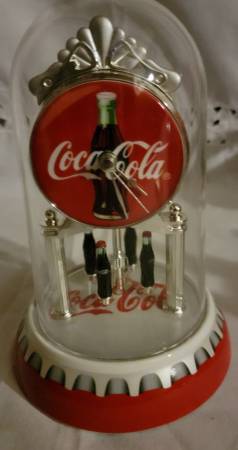 COCA COLA ANNIVERSARY CLOCK 1