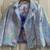 Disney Frozen II Elsa Iridescent Sequin Jacket Size Girls 7/8 1 thumbnail