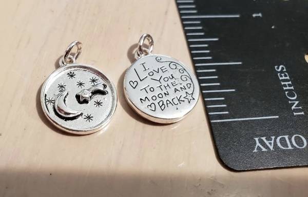 Sterling silver pendant (#1) 1