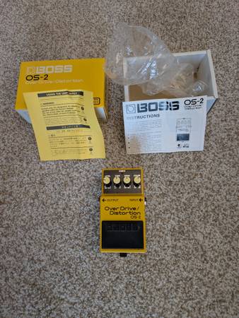 BOSS OS-2 Overdrive/Distortion 1
