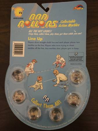 1990 Mickey's Collection Rad Rollers Action Marbles - $8 (san jose east)63471255136769121