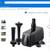 NEW 590-Gallon Pond Pump Eco Water Gardens Pump/Fountain Head Black 6 thumbnail