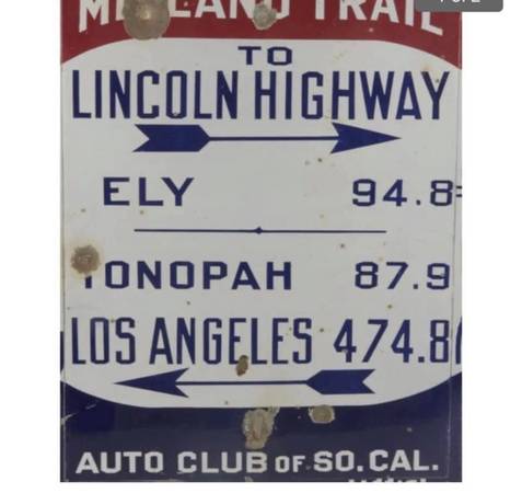 WANTED advertising signs road signs New Mexico Arizona Nevada 1