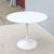 Mid-Century Modern Eero Saarinen for Knoll 36 White Tulip Dining Table 10 thumbnail
