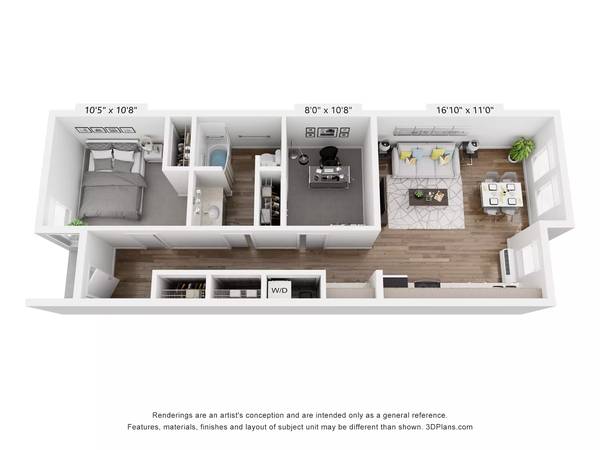 $1,550 / 1br - 802ft2 - This Price Won't Last Long! You've just found a great 1 bed, 1 bath! (Vancouver - Salmon Creek,)63777362869889121