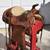Qty~8  Horse Saddle + Stands Western Big Horn King Crates Smith 3 thumbnail