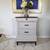 Solid Wood 3-Drawer Nightstand – Refinished – Tall Bedside Table 3 thumbnail