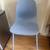 Dusty Blue Casual Dining Modern Side Chair (Metal Frame) Greyish 1 thumbnail