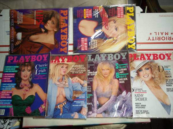 vtg. playboy and adult magazines 50'-early 2000's huge lot 1