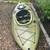 12’ Future Beach Vector 144 Sit-In Fishing Kayak Green & Paddle 1 thumbnail