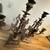 STUNNING PAIR OF ANTIQUE CANDELABRA VINTAGE CANDLE HOLDER 11 thumbnail