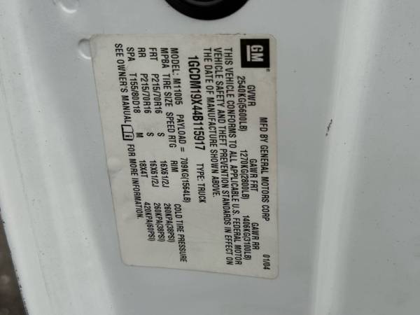 2004 Chevrolet Astro Chevy Base - Photo 14