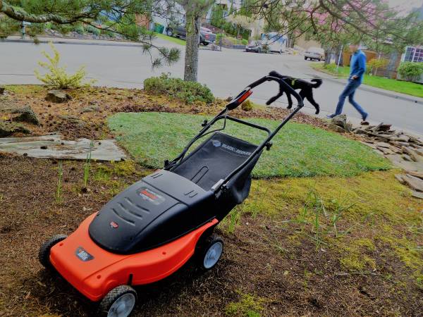Electric Lawn Mower Corded Lawn Hog 1