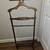 2-Vintage Mid Century Gentleman’s Wood Valet Butler Stand 4 thumbnail