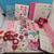 Misc Pink, Red & White Heart / Love Scrapbooking Craft Lot 1 thumbnail