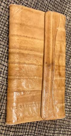 wallet - real eel skin 1