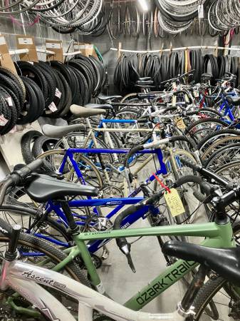 Bicycles at the Hub 1