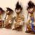 Wooden African Tribal 4" Figurines 10 thumbnail