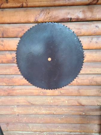 29" diameter Vintage Saw Blade 1