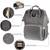 LEQUEEN Travel Diaper Backpack Bag 9 thumbnail