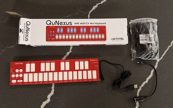 Keith McMillen Qunexus Gen 2 MIDI Controller & CV Cable Kit 1