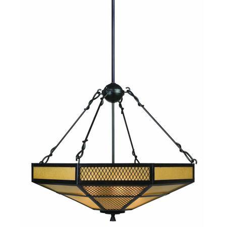 Hampton Bay  Lynden 4-Light Maya Bronze Bowl Pendant BRAND NEW 1