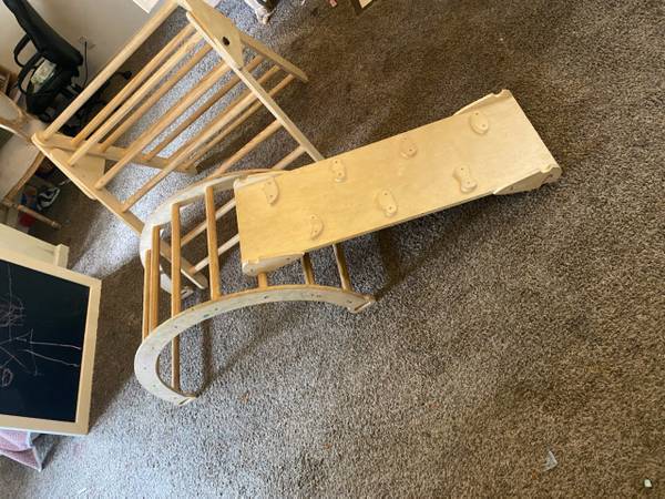 Wooden Climbing Gym 1