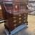 Beautiful Vintage Claw Foot Lockable Desk Hutch Lighted Cabinet Jasper 12 thumbnail