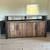 Custom Reclaimed Wood & Metal Steel 64”L Sideboard Credenza -Delivery! 1 thumbnail