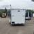 2026 7x16+v-nose Contractor Grade SMOOTH SKIN enclosed cargo trailer 6 thumbnail