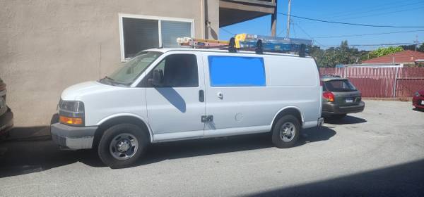 2014 chevy cargo van 1
