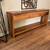 Handcrafted Custom-made Solid Recycle Wood Super Heavy Console Table 3 thumbnail