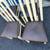 4x LASKO 1970s Italian Vintage Tall Back Dining CHAIRS Lacquer MCM 4 thumbnail
