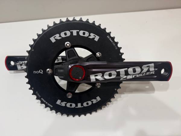 Excellent Rotor 2-In Power Crankset 175 mm 34/50 Dual-sided Power Mete 1