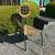 Custom Metal Fabricated Art Chair - Rolled Metal Arms - Over 100lbs 1 thumbnail