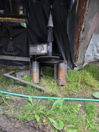 Bark buster drive on logsplitter 1