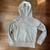 Roots Beaver Salt and Pepper Gray Zippered Kangaroo Hoodie-XXS 3 thumbnail
