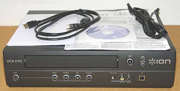ION VCR 2 PC VIDEO TAPE TRANSFER SYSTEM 1