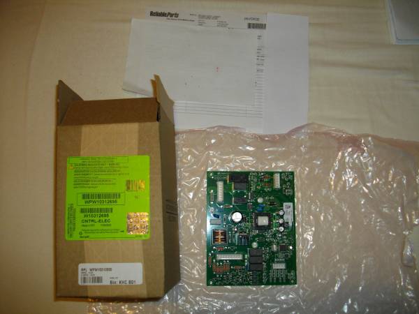 Brand new Whirlpool fridge main board # WPW10312695 1