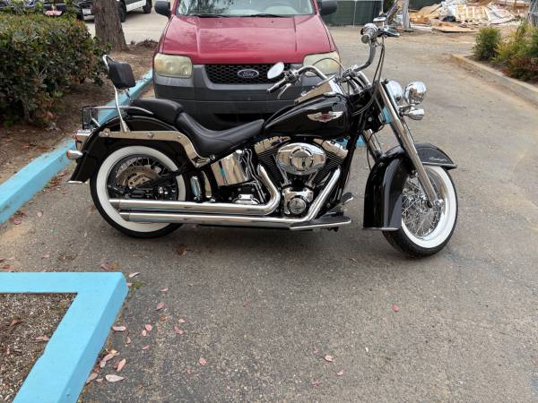 Harley Davidson softail deluxe 1