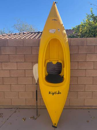 10’ yellow Riptide Kayak 1