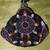 Vintage Black & Multi-color Beaded Purse 3 thumbnail