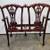 Vintage Chippendale Style Settee 6 thumbnail
