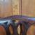 Vintage English Mahogany Chippendale Ball Claw Accent Chair w/Leather 15 thumbnail