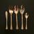 Gold Electroplate, Estia, Dorian, 44-Piece Service for 7, Vintage 5 thumbnail