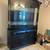 Black Wood China Hutch / Display Cabinet - Great Condition! 1 thumbnail