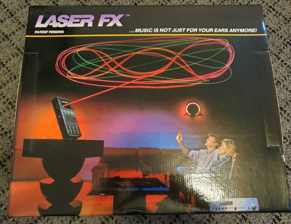 LASER FX  Laser Light Sound Activted Visual Effects NEW 1