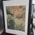 Lovely Abstract Foliage Pastel Painting Framed 1 thumbnail