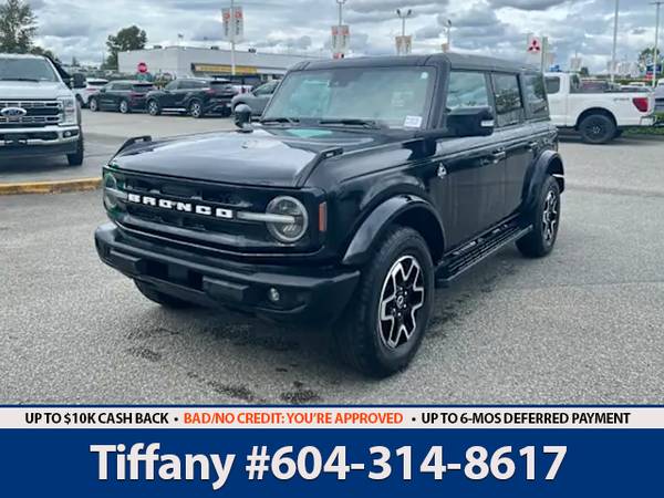 2022 Ford Bronco Outer Banks 4WD SUV: HARD TOP, 62K KMS ONLY 1